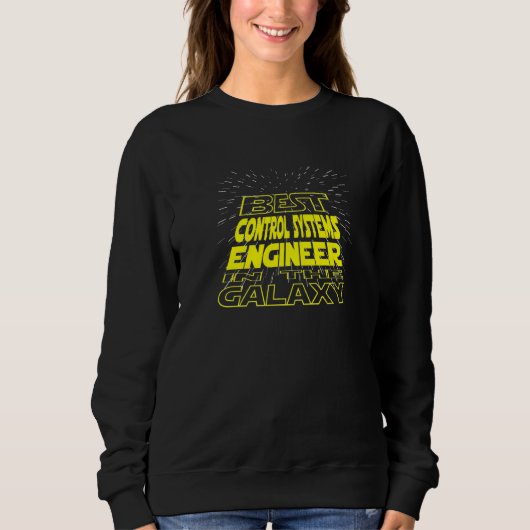 Control Systems Engineer Cool Galaxy Job Trui (Voorkant)