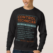 Control Technician Dictionary Noun Wizard Magician Trui (Voorkant)