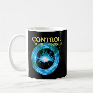 Control Your Energy Inspirational– Electric Power Koffiemok
