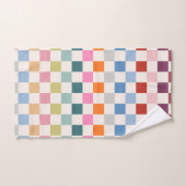 Controlbord voor kleurrijk gecontroleerd patroonpa bad handdoek (Handdoek)