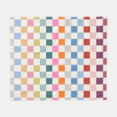 Controlbord voor kleurrijk gecontroleerd patroonpa fleece deken (Voorkant (Horizontaal))