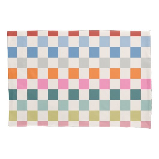 Controlbord voor kleurrijk gecontroleerd patroonpa kussensloop (Voorkant)