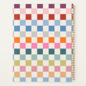 Controlbord voor kleurrijk gecontroleerd patroonpa planner (Achterkant)