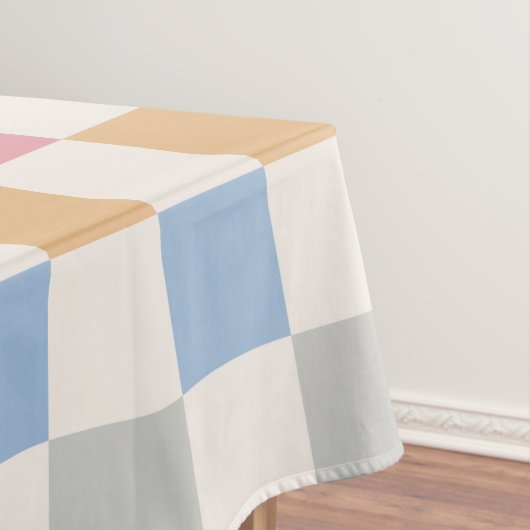 Controlbord voor kleurrijk gecontroleerd patroonpa tafelkleed (Voorbeeld)