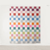 Controlbord voor kleurrijk gecontroleerd patroonpa wandkleed (Voorkant)