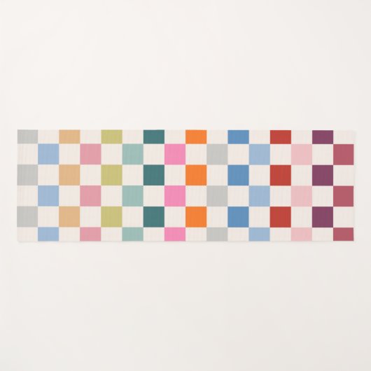 Controlbord voor kleurrijk gecontroleerd patroonpa yogamat (Voorkant (horizontaal))