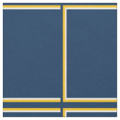 Controle door Navy and Gold Windows Stof (Close Up)