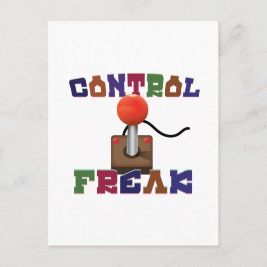 Controle Fanaat Briefkaart (Voorkant)