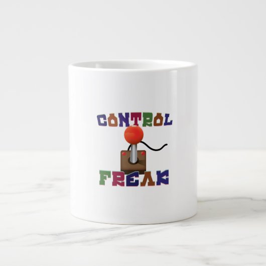 Controle Fanaat Grote Koffiekop (Voorkant)