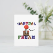 Controle Freak Briefkaart (Staand voorkant)