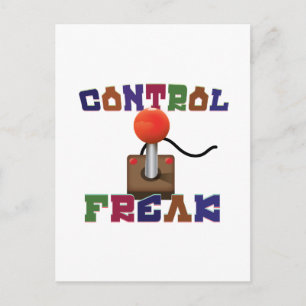 Controle Freak Briefkaart