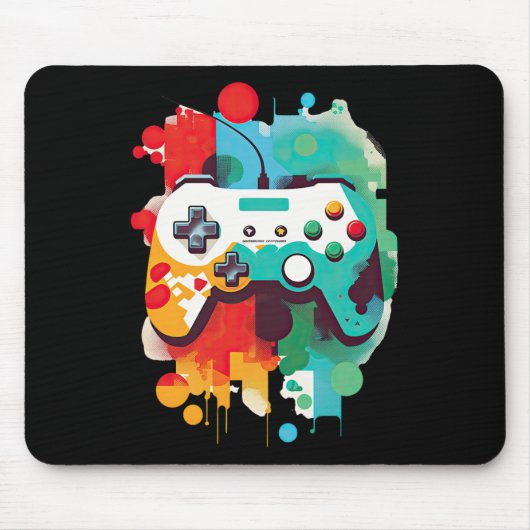 Controle Gamer Video Game Controller 12 Muismat (Voorkant)