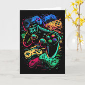 Controle Gamer Video Game Controller 17 Kaart (Gele Bloem)