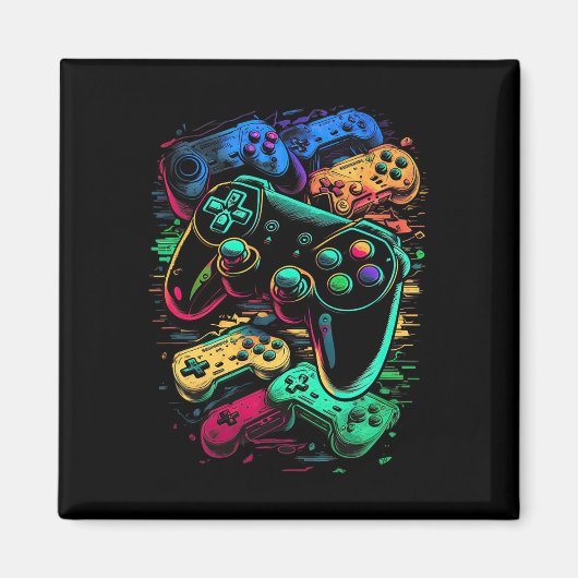 Controle Gamer Video Game Controller 17 Magneet (Voorkant)