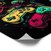 Controle Gamer Video Game Controller 17 Poster (Hoek)