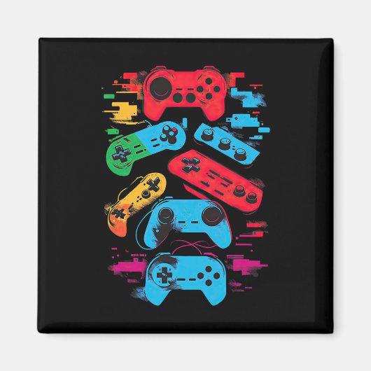 Controle Gamer Video Game Controller 18 Magneet (Voorkant)