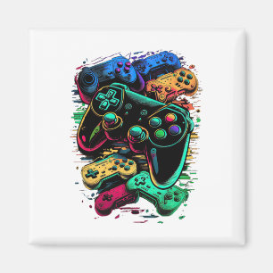 Controle Gamer Video Game Controller 1 Magneet