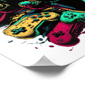 Controle Gamer Video Game Controller 1 Poster (Hoek)