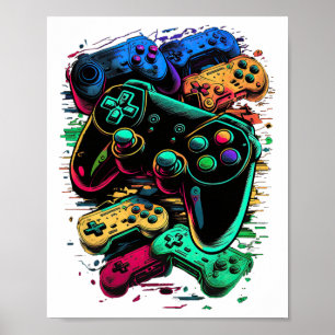 Controle Gamer Video Game Controller 1 Poster
