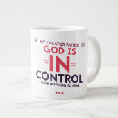 Controle Jumbo-Mok Grote Koffiekop (Voorkant rechts)