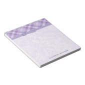  controle met lint en naam notitieblok (Schuin)