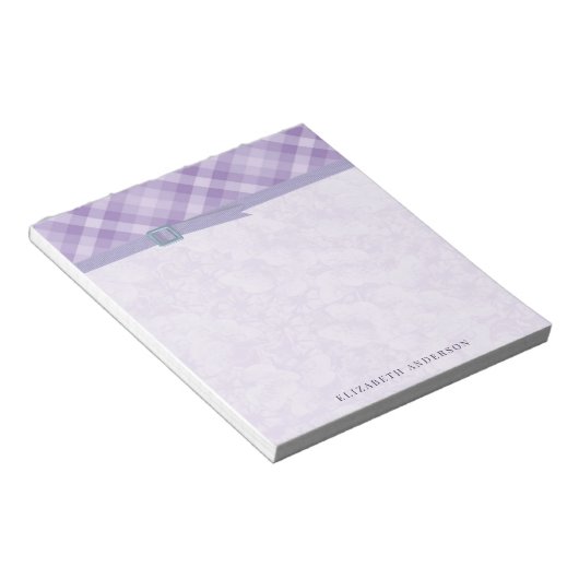  controle met lint en naam notitieblok (Schuin)