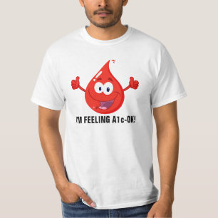Controle op bloedsuiker t-shirt