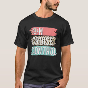 Controle op cruise leopard Funny Summer Vacation F T-shirt