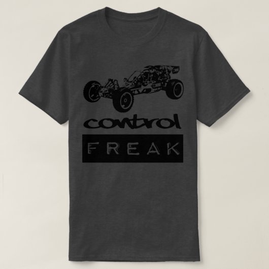 Controle op Freak RC Baja Buggy T-shirt (Design voorkant)