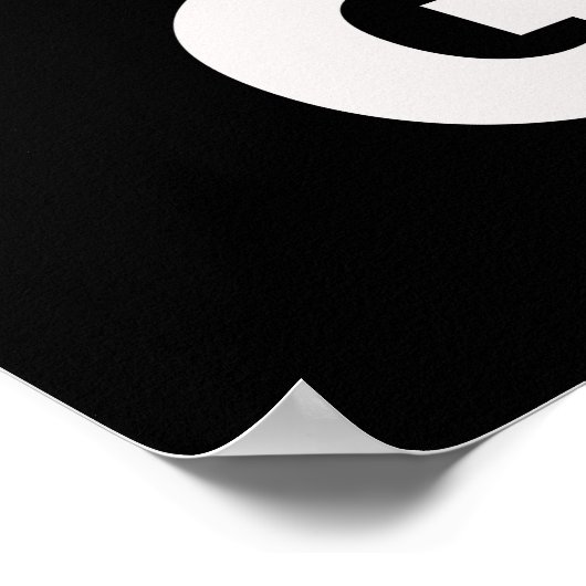 Controle op pistool - Bescherm Kinderen zonder Pis Poster (Hoek)