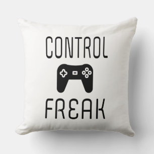 Controle over Freak-videogamer Kussen