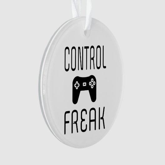 Controle over Freak-videogamer Ornament (voorkant)