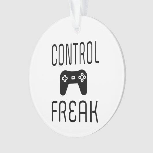 Controle over Freak-videogamer Ornament (voorkant)