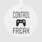 Controle over Freak-videogamer Ornament (voorkant)