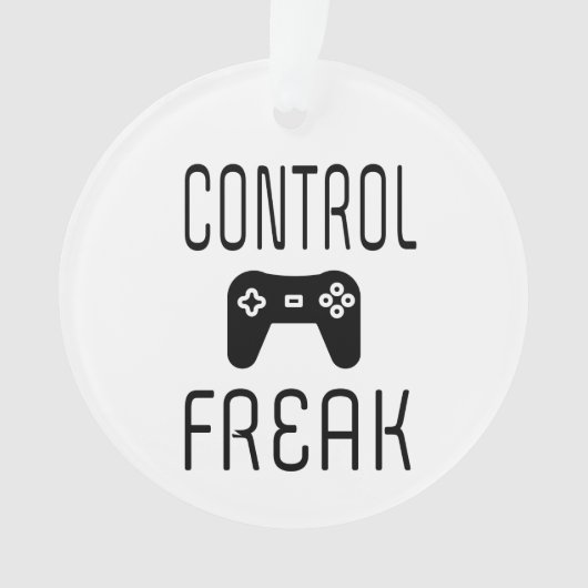 Controle over Freak-videogamer Ornament (voorkant)