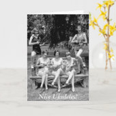 Controle uit Die Ukeleles! - jaren '20 Kaart (Gele Bloem)