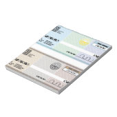 Controle van bedrijf Cadeau Bonus Notitieblok (Linkerzijde)