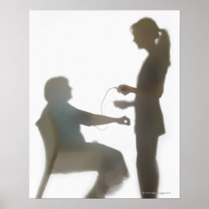 Controle van de gezondheid op het hoogste niveau/m poster