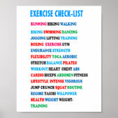 CONTROLE VAN HET GYM-GEWICHTIG GEWICHT POSTER (Voorkant)