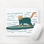 CONTROLE VAN MEOWT Surfkat Muismat (Met muis)