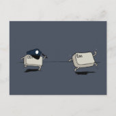 Controle versus Escape Briefkaart (Voorkant)