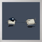 Controle versus Escape Poster (Voorkant)