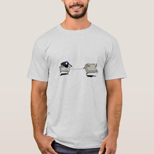 Controle versus Escape T-shirt (Voorkant)