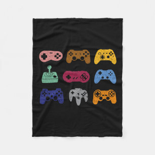 Controle Video Game Controller Console Gaming Retr Fleece Deken