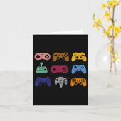 Controle Video Game Controller Console Gaming Retr Kaart (Gele Bloem)