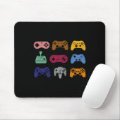 Controle Video Game Controller Console Gaming Retr Muismat (Met muis)