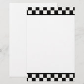 Controlebord Briefpapier (Voorkant / Achterkant)