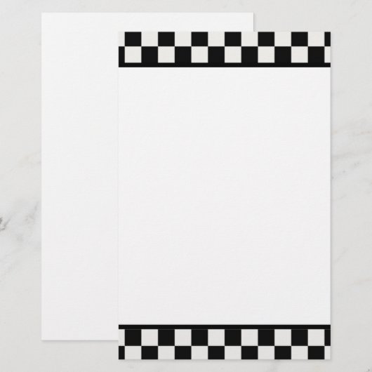 Controlebord Briefpapier (Voorkant / Achterkant)