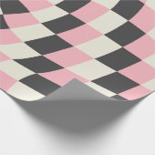 Controlebord patroonretro groovy, Y2k Cadeaupapier (Hoek)