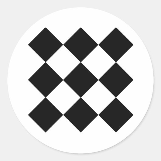 Controlebord Ronde Sticker (Voorkant)
